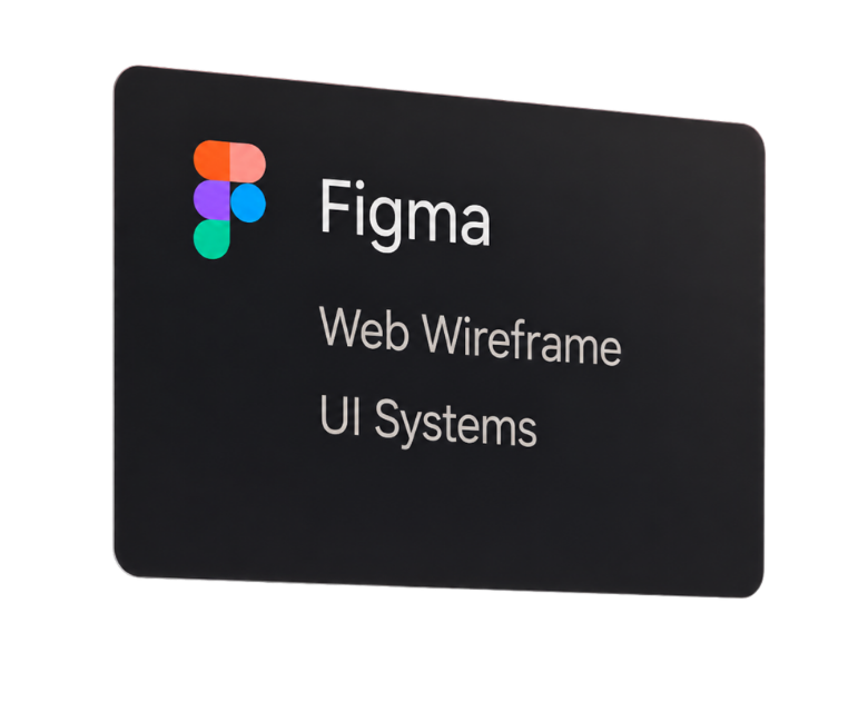 Figma — Web Wireframe, UI Systems