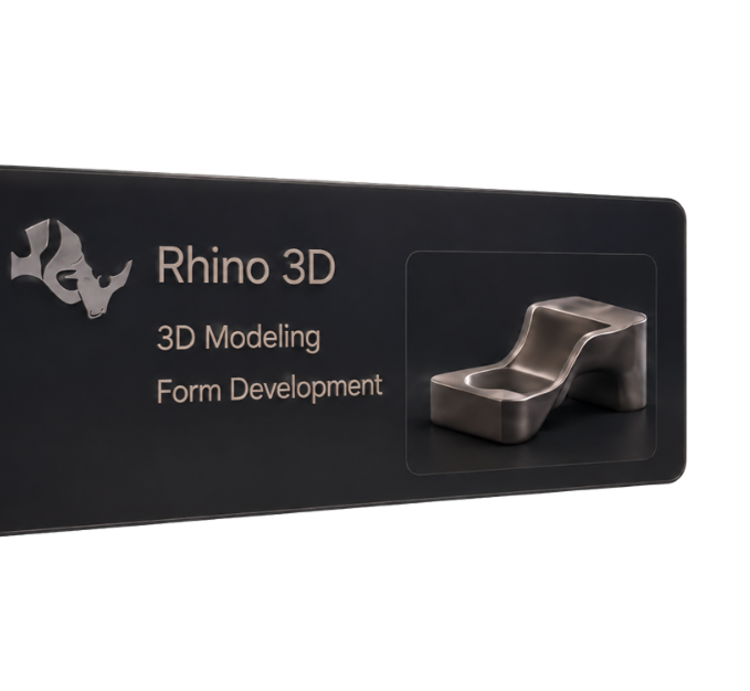 Rhino 3D — 3D Modeling, Form Development